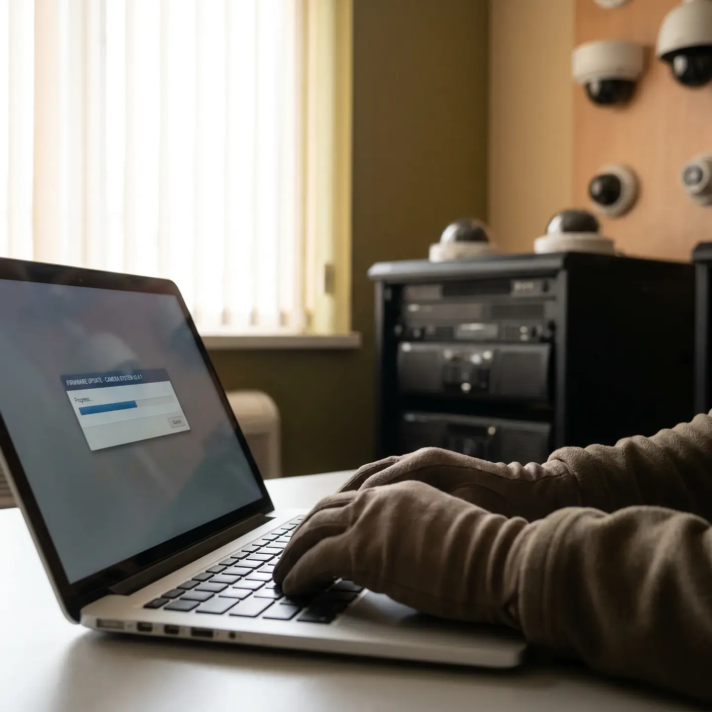 Cybersecurity firmware update
