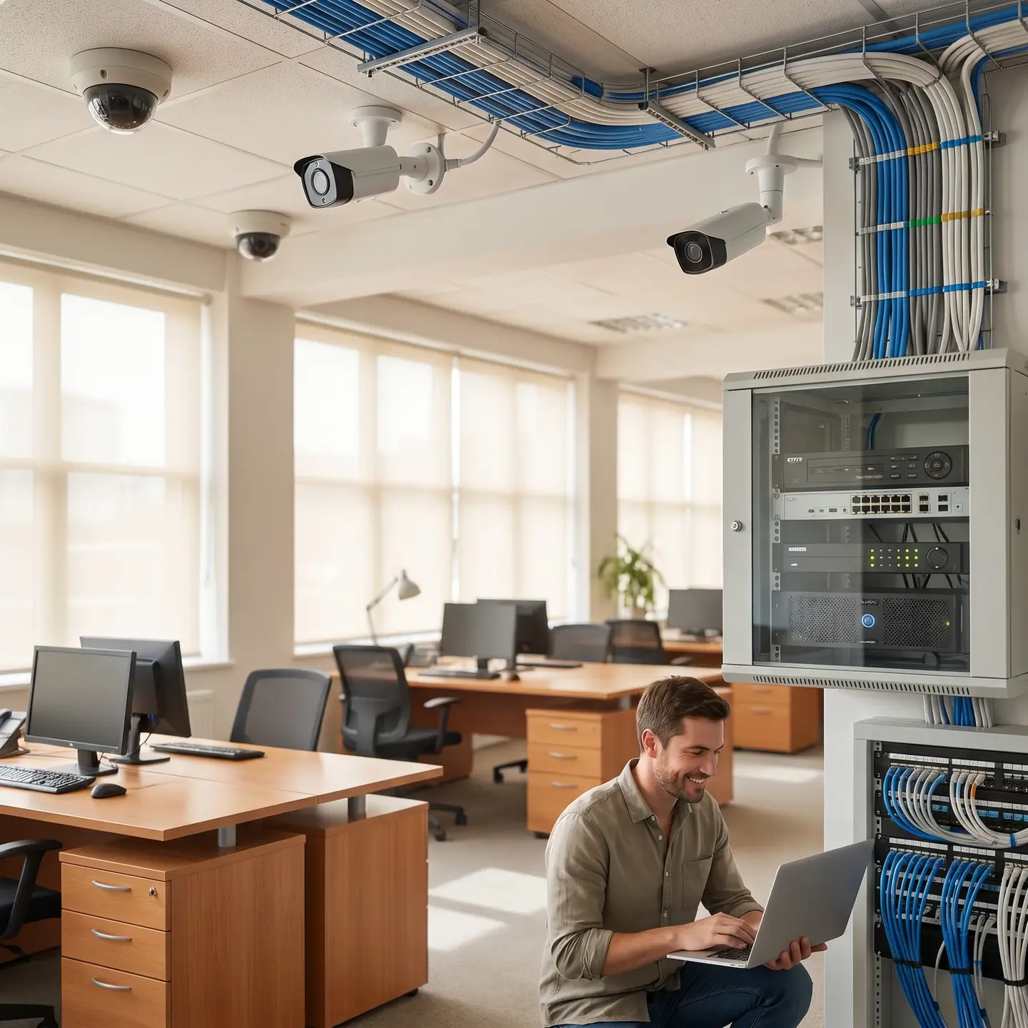 Hybrid Camera System Office