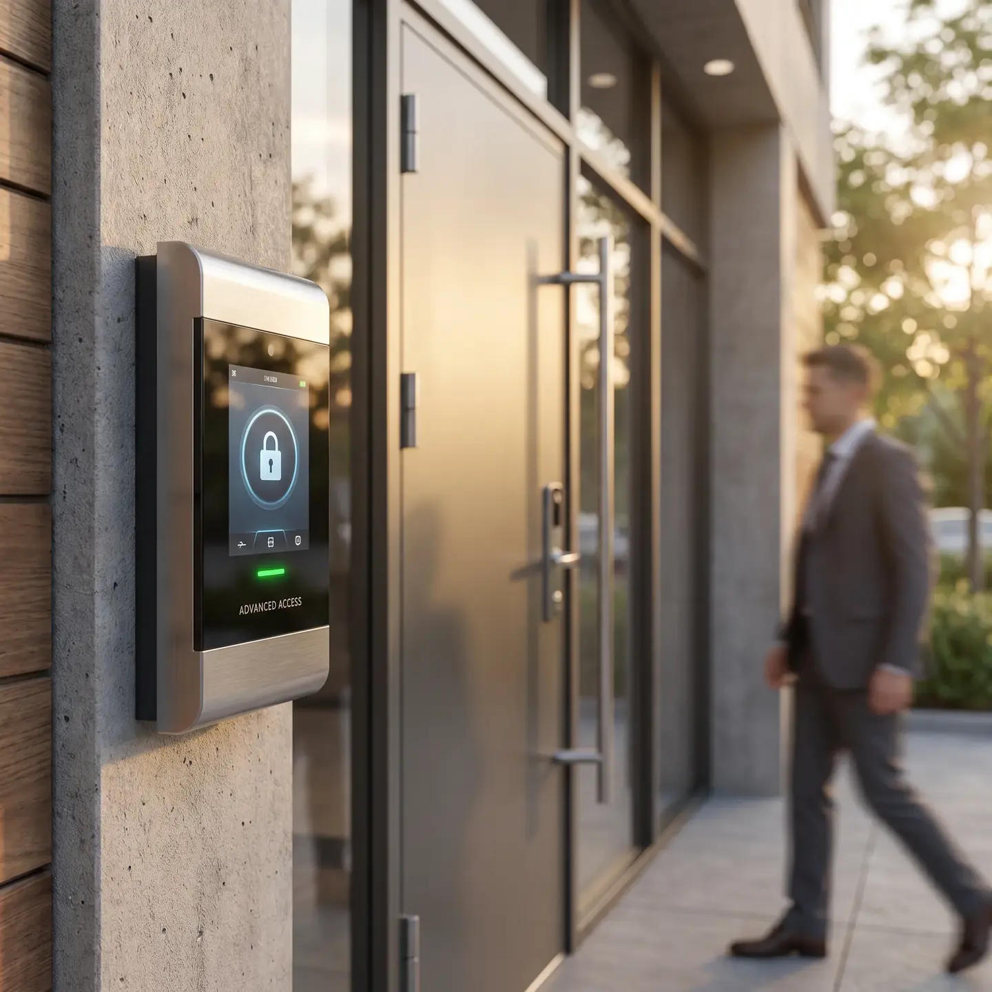 Modern access control panel