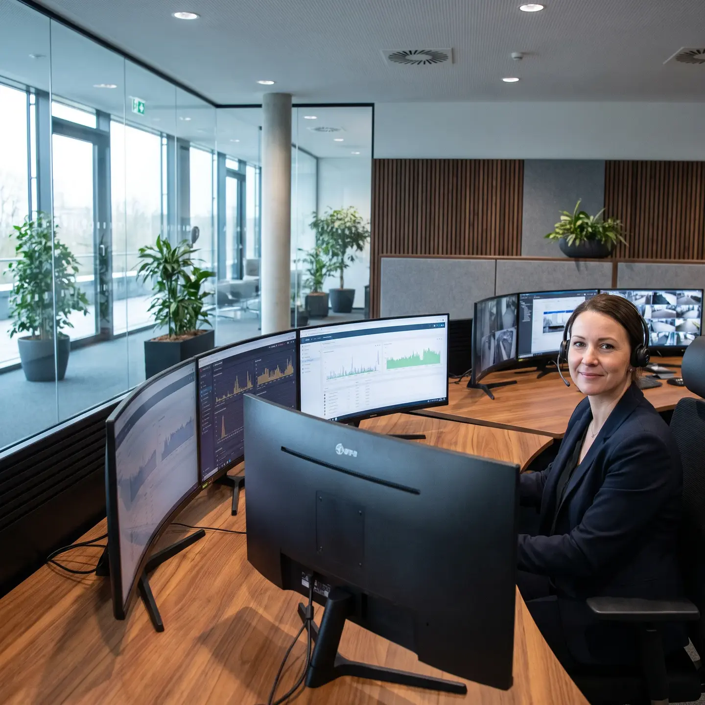 Monitoring center operator