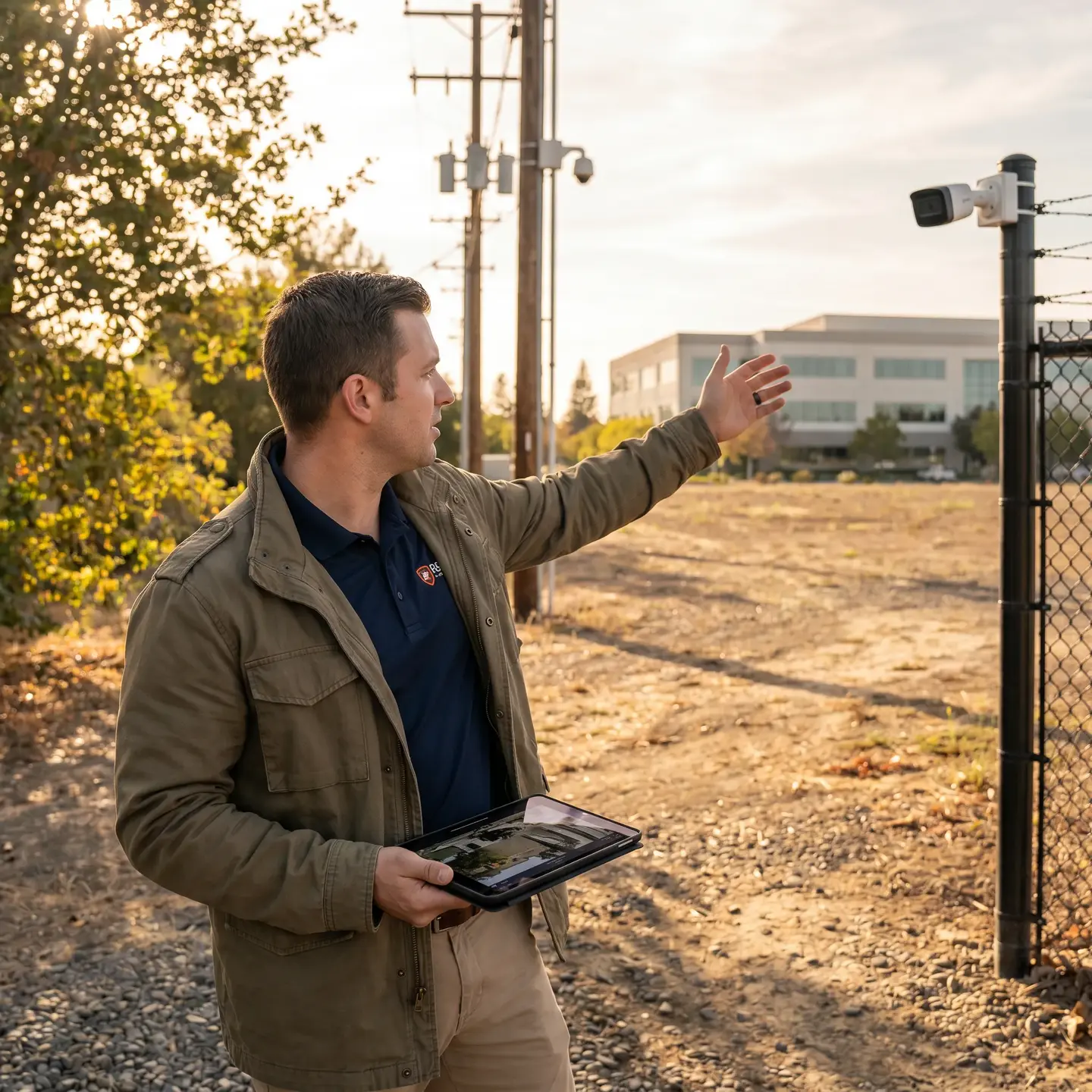 Outdoor camera installation
