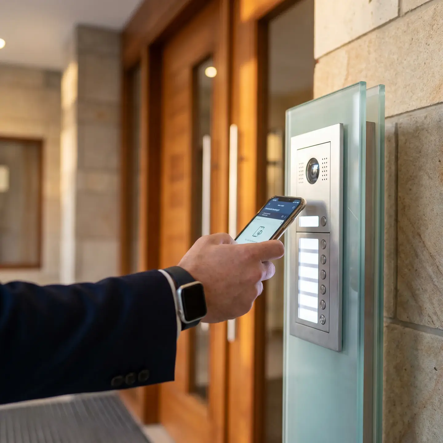 Property manager using mobile access control