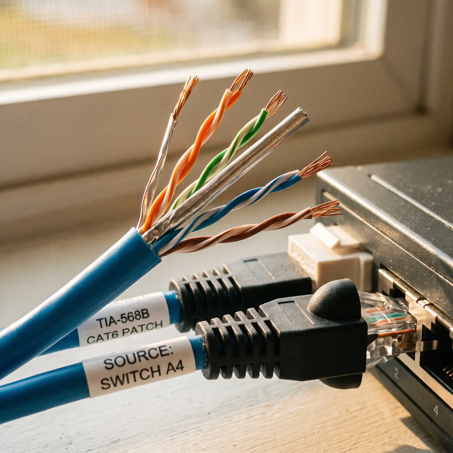TIA compliant cable example