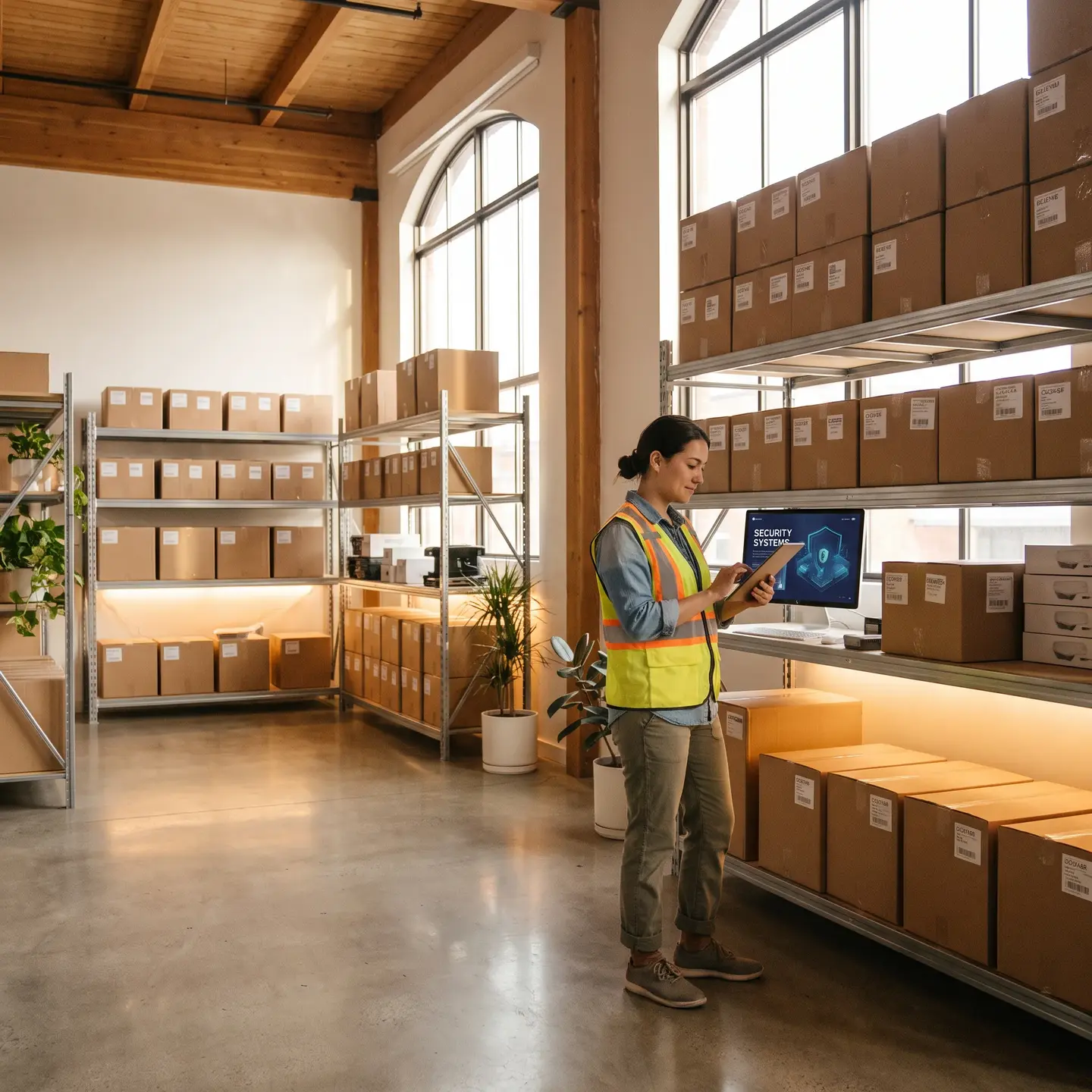 Warehouse security management